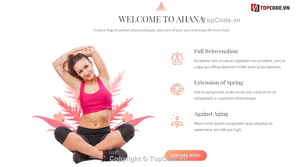 Templatee web phòng gym,Template website yoga,Template website yoga fitness,Template website phòng tập gym,Template website giới thiệu tập gym